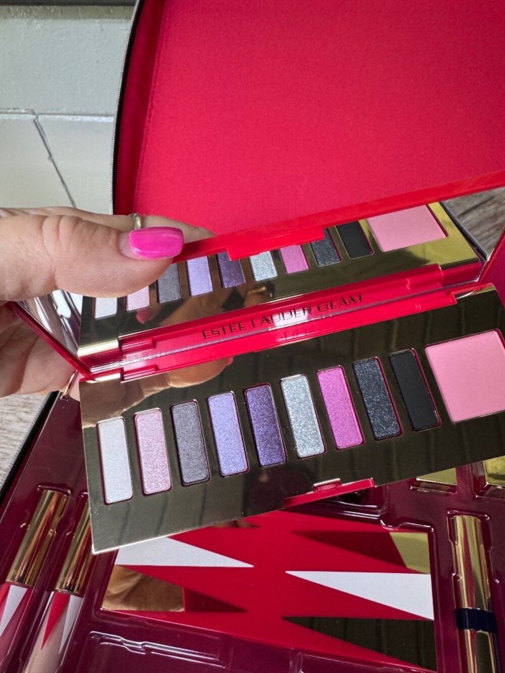 Estee Lauder Holiday Gift Set Makeup Skincare Train Case Advanced Night Repair - Picture 11 of 11